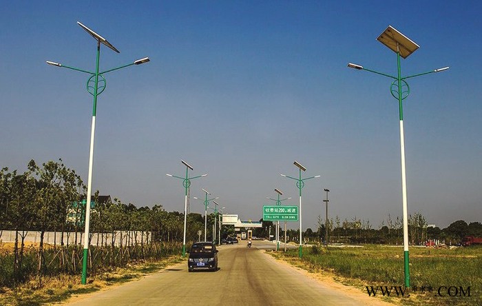双臂太阳能--路灯 美丽乡村太阳能路灯批发 太阳能庭院灯批发图6
