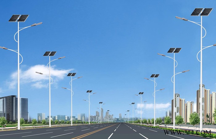 双臂太阳能--路灯 美丽乡村太阳能路灯批发 太阳能庭院灯批发图4