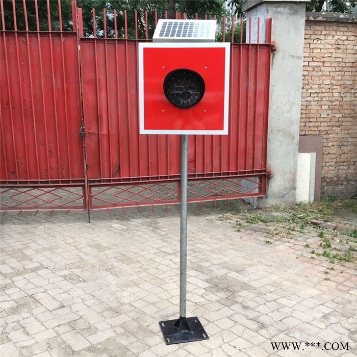 **太阳能土挡灯防护太阳能信号灯车挡太阳能信号灯信号器材图5