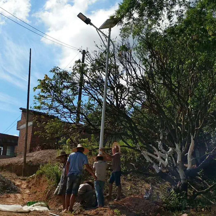 AE照明太阳能路灯整套、道路太阳能路灯、新农村改造太阳能路灯、太阳能路灯杆、景观灯一体太阳能路灯图4