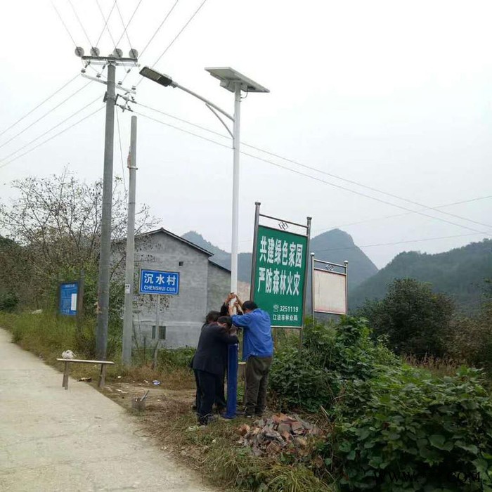 广安岳池县太阳能路灯 四川太阳能路灯厂图3