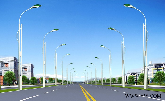 单臂LED-路灯 太阳能路灯  LED路灯  太阳能景观灯 太阳能庭院灯图3