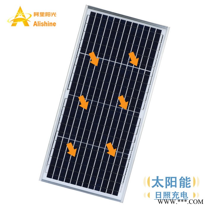 阿里阳光J30 LED太阳能灯 30w 太阳能一体化路灯 太阳能庭院灯 一体化太阳能路灯图2