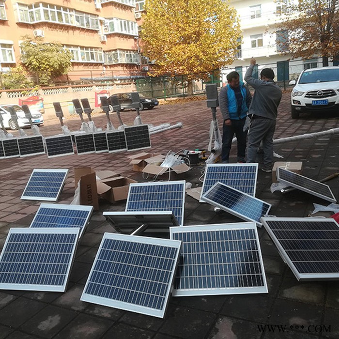 邹城太阳能路灯厂家批发 滨州太阳能景观灯施工工程图6
