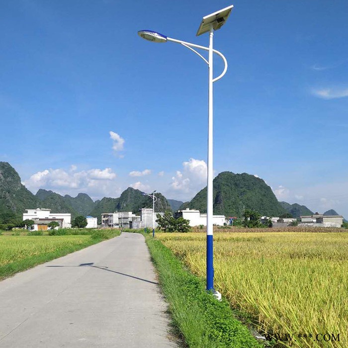 仕达成001 太阳能景观路灯太阳能景观路灯一体化6米30W新农村4米20W道路灯led太阳能路灯图2