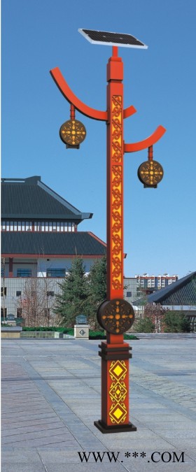 杰炜灯饰HDA-11701 太阳能仿古庭院灯   太阳能仿古庭院灯厂家图6