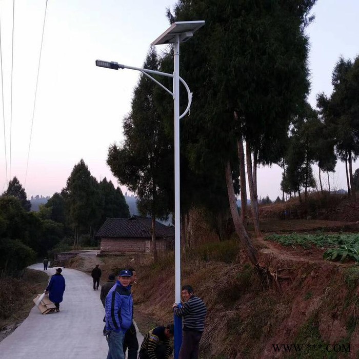甘孜太阳能路灯厂家图2