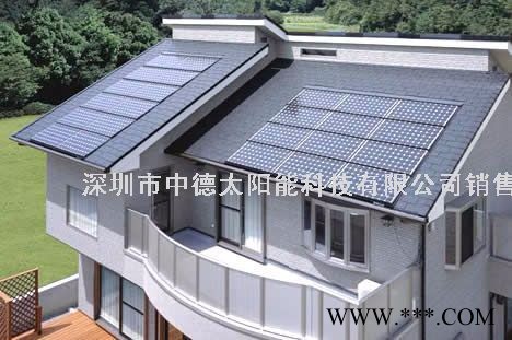 中德太阳能zd60w 太阳能滴胶板，太阳能面板，太阳能灯具充电板，太阳能发电系统，单多晶硅电池板组件图2