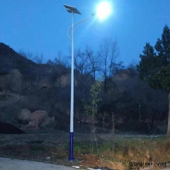 普米瑞003 太阳能路灯6米A字臂太阳能路灯60W图2