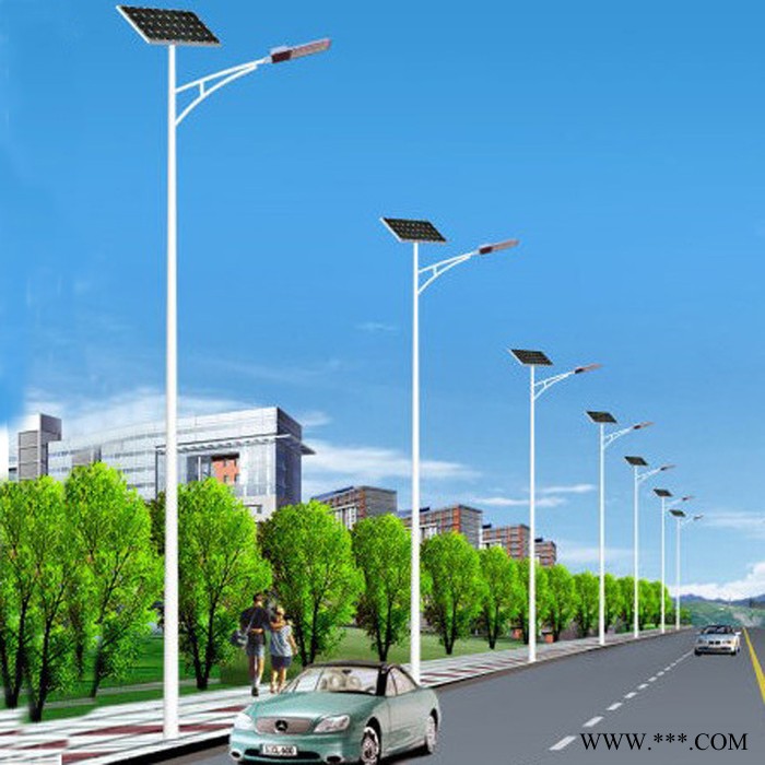 led太阳能路灯 美丽乡村新太阳能路灯 道路照明灯 户外照明灯具 LED太阳能路灯厂家图3