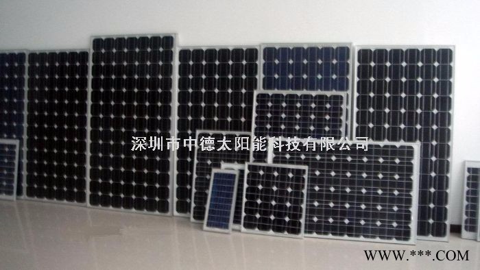 中德太阳能光伏板组件 太阳能滴胶板 zd120w太阳能电池板促销  太阳能道路警示灯电池板图4