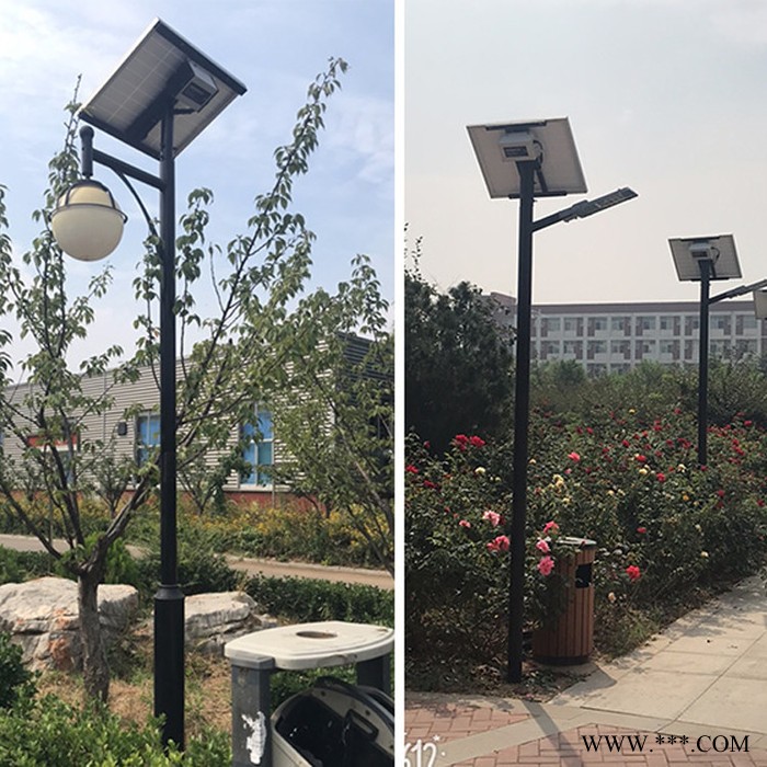 广饶太阳能路灯生产批发 茬平太阳能庭院灯制造厂家图3