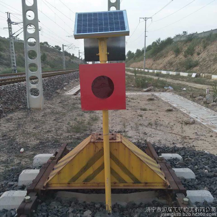 供应铁路太阳能土挡灯，铁路太阳能挡车灯，铁路太阳能车挡表图2