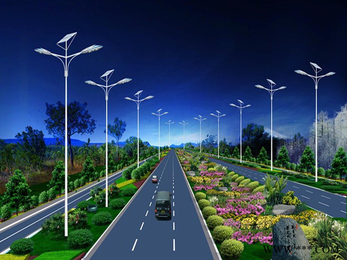 路灯 led路灯 太阳能路灯 led太阳能路灯 路灯杆 规格种类全 发货快图5