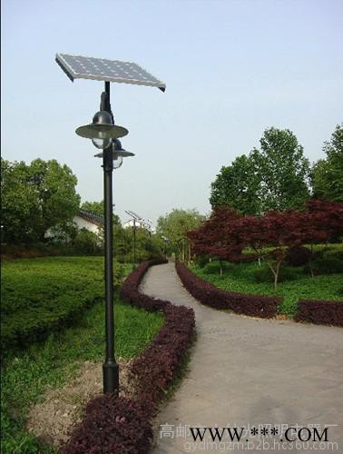 大妙光5太阳能庭院灯 太阳能景观灯厂家 别墅庭院灯 户外庭院灯头 4米庭院灯图1