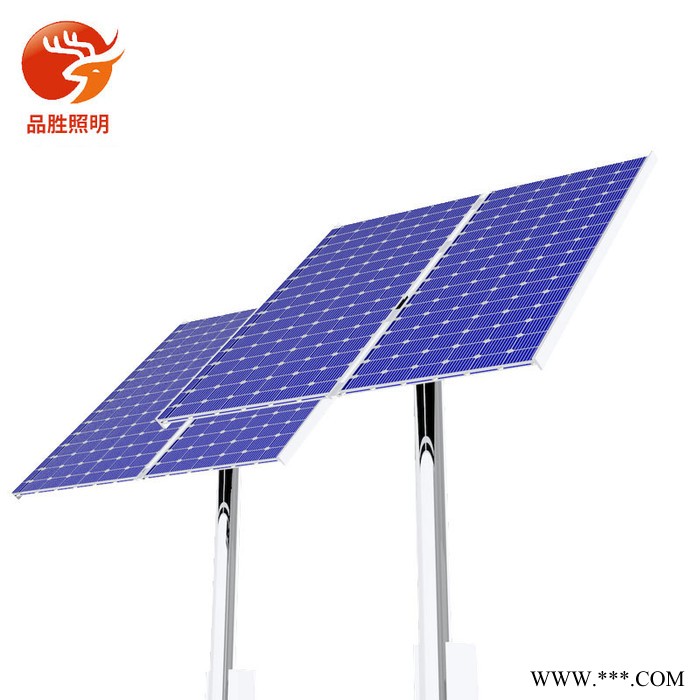 【品胜照明】A字臂 太阳能庭院灯 太阳能仿庭院灯20W30W40W农村LED太阳能庭院路灯户外道路照明模组可定制灯杆路灯图1