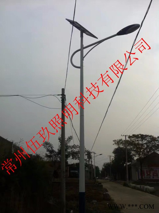 FNZH/伍玖照明TYN0316 常州太阳能路灯厂家 新农村扶贫路灯专用企业补贴款 新农村太阳能路灯厂家图3