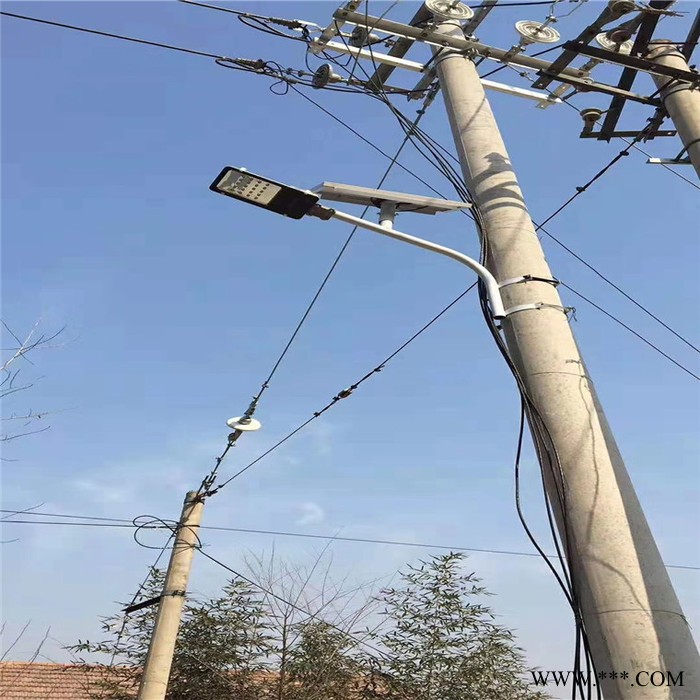英光-太阳能路灯双滦区电线杆路灯 抱箍灯杆卡子 分体太阳能灯维修图4