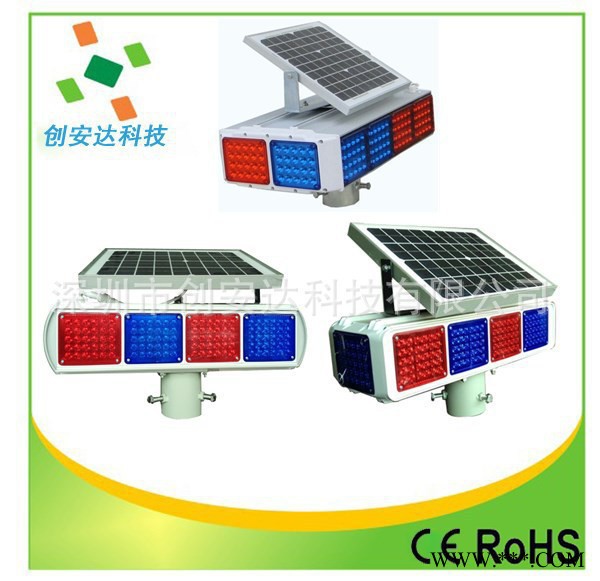 **产品  道路警示灯 太阳能频闪灯 太阳能爆闪灯 质保两年图2