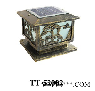 杰炜灯饰TT-52009 太阳能柱头灯     太阳能柱头灯厂家图8