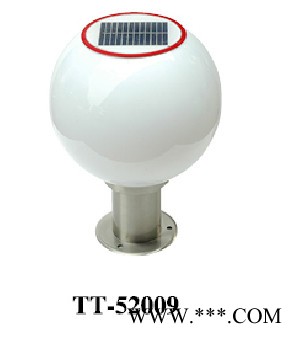 杰炜灯饰TT-52009 太阳能柱头灯     太阳能柱头灯厂家图5