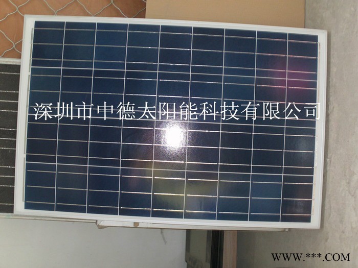 中德太阳能zd120w 太阳能发电板组件 太阳能滴胶板 太阳能玩具路灯充电板图2
