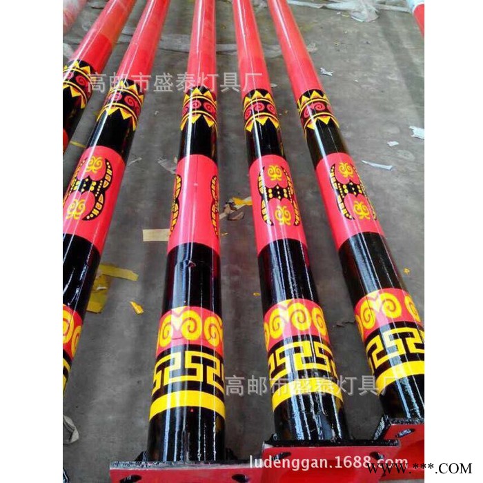 盛泰 ST-TYN-2321 少数民族特色太阳能路灯彩色灯杆 风光互补太阳能路灯图2