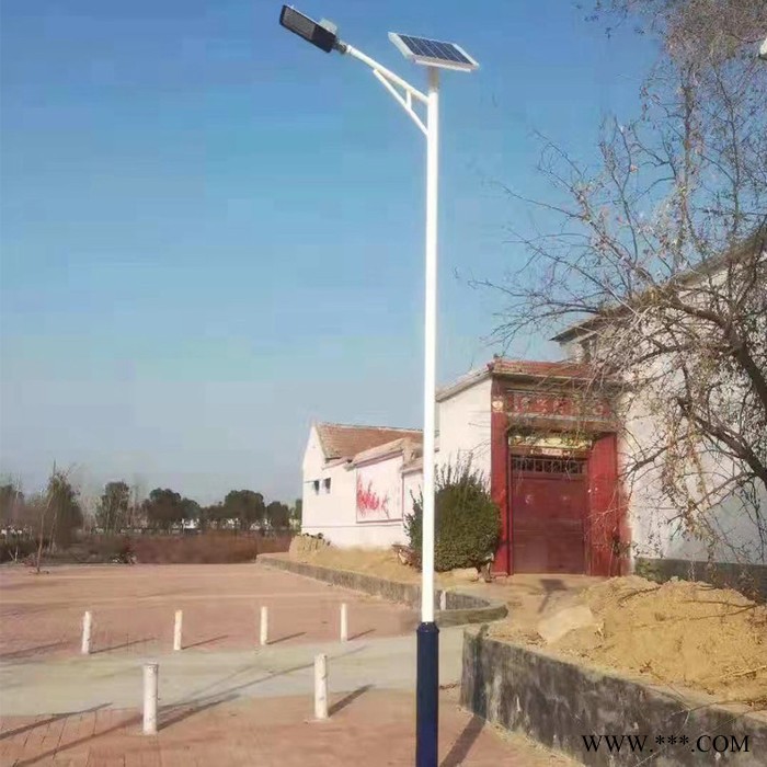 极之光泰安太阳能道路灯 新农村户外照明太阳能路灯 厂家直供图2