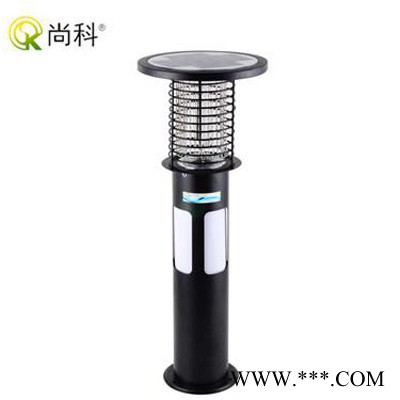 太阳能灭蚊灯纯不锈钢自动光控灭蚊灯城市公园太阳能杀虫灯图2