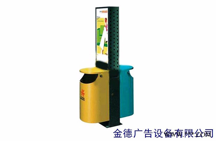 太阳能广告垃圾箱，滚动灯箱，太阳能滚动垃圾箱，太阳能侧投垃圾箱图2