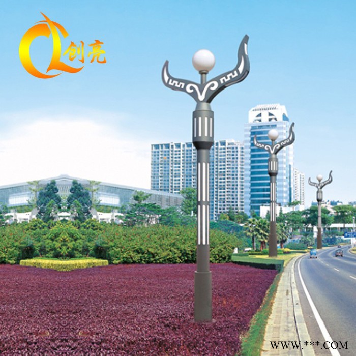 创亮户外照明CL-1522 专业LED景观灯 太阳能景观灯 **全国 仿古风格 园林风格 太阳能路灯 广场道路景观灯图4