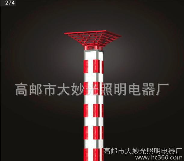大妙光M1专业生产景观灯 广场景观灯柱 3.5米景观灯 太阳能景观灯图4