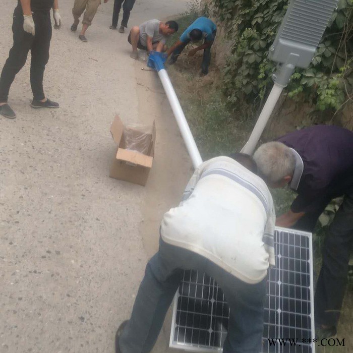河北新农村太阳能路灯安装  30W公路照明灯图3