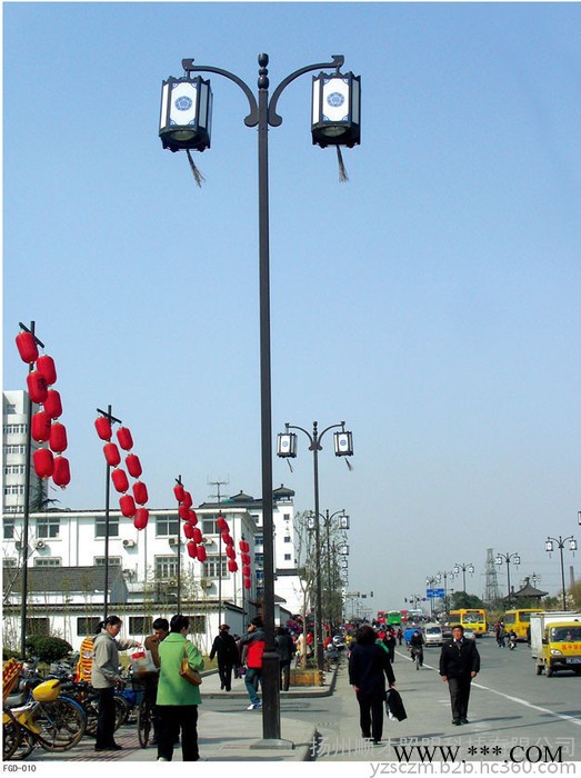顺才专业供应LED庭院灯 中式仿古led路灯 仿古灯 仿古庭院灯 太阳能仿古灯图4