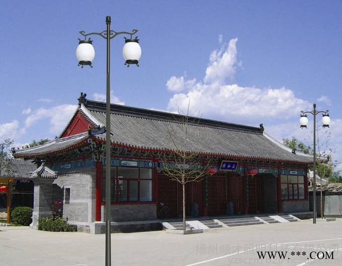 顺才专业供应LED庭院灯 中式仿古led路灯 仿古灯 仿古庭院灯 太阳能仿古灯图5
