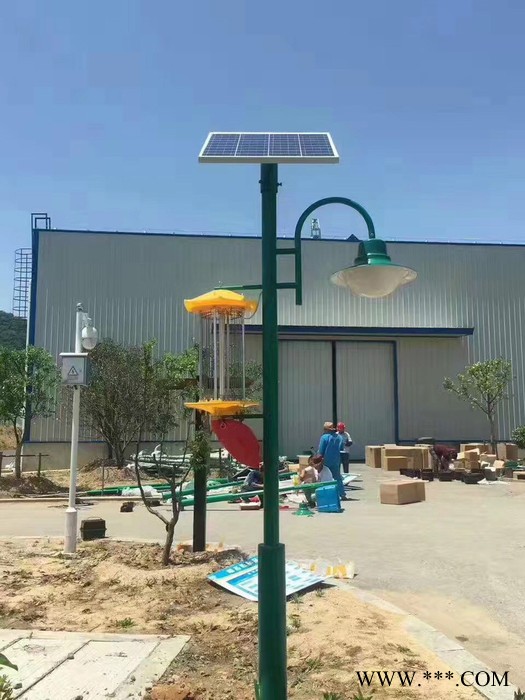 大妙光M-191厂家供应频振式太阳能杀虫灯 太阳能道路照明杀虫一体灯 粘虫板图5