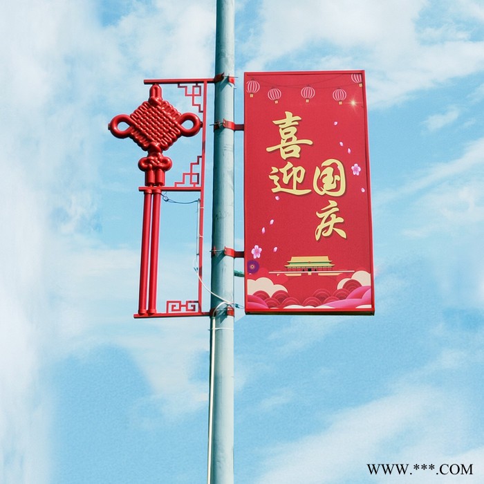 道旗灯箱太阳能供电灯杆灯箱道旗广告牌制作厂家图8