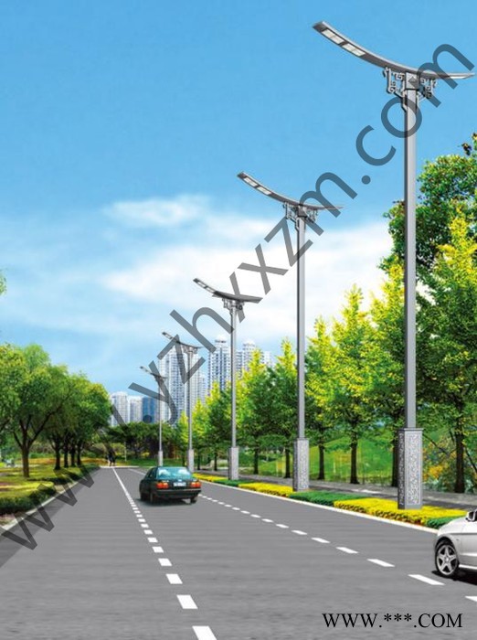 扬州旭星LED路灯 led道路照明灯具 太阳能路灯 单臂灯 双臂灯图2