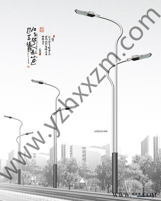 扬州旭星LED路灯 led道路照明灯具 太阳能路灯 单臂灯 双臂灯图3
