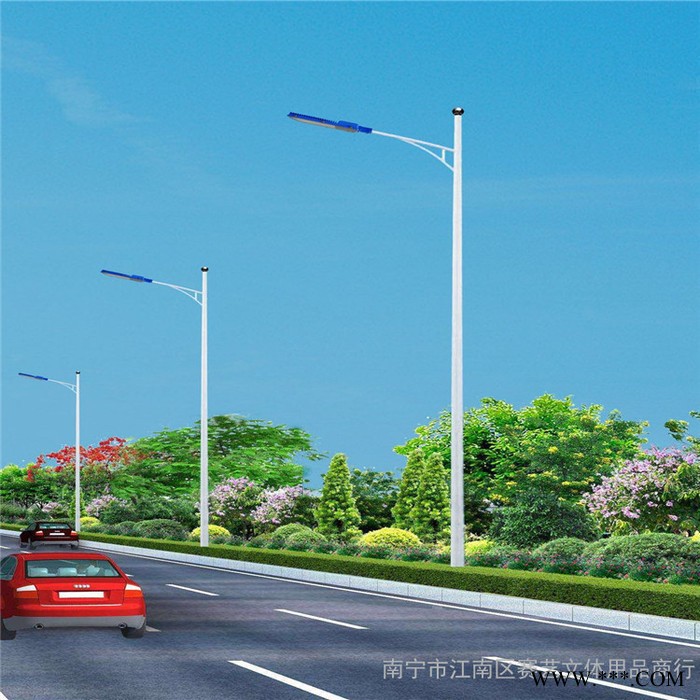 智慧道路灯杆专卖丨钦州灵山太阳能路灯5米6米路灯杆图6
