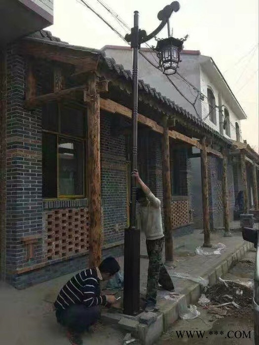 供应户外庭院灯 太阳能LED庭院灯 庭院路灯 节能庭院灯 方形景观庭院灯图5