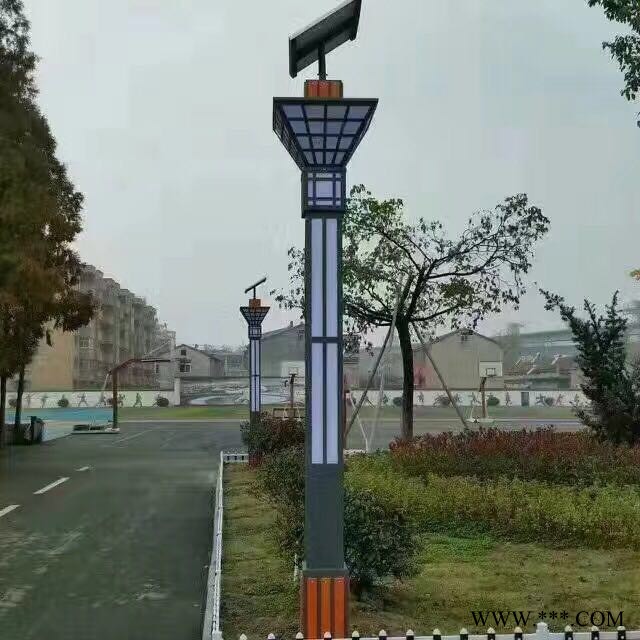 供应大妙光045整体热镀锌庭院灯 铝压铸庭院灯厂家 庭院灯头 太阳能一体化庭院灯图2
