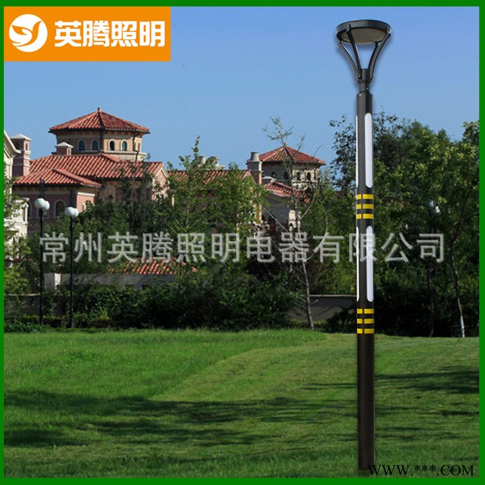 定制太阳能景观灯商业广场LED灯户外防水防锈景观庭院灯图1