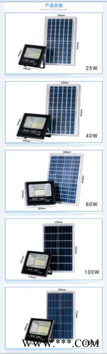 杰炜灯饰北极光投光灯100W 太阳能投光灯厂家图3