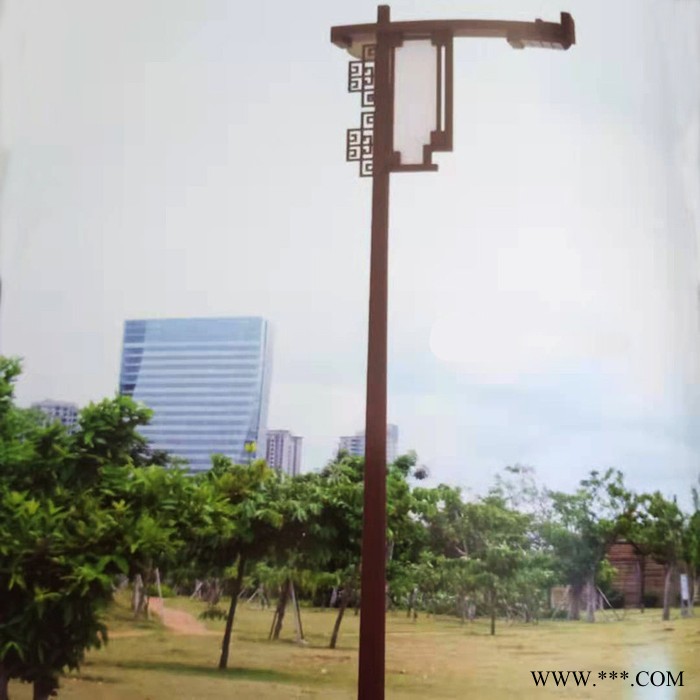 畅园cyzm庭院灯 太阳能户外庭院灯 铝型材中式庭院灯 庭院灯定制图4