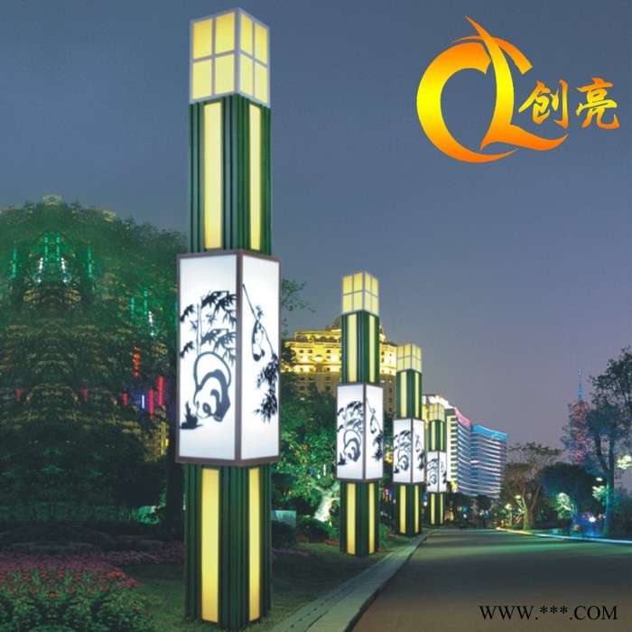 ** LED景观灯 创亮路灯 太阳能路灯 玉兰灯 高杆灯 草坪灯图5