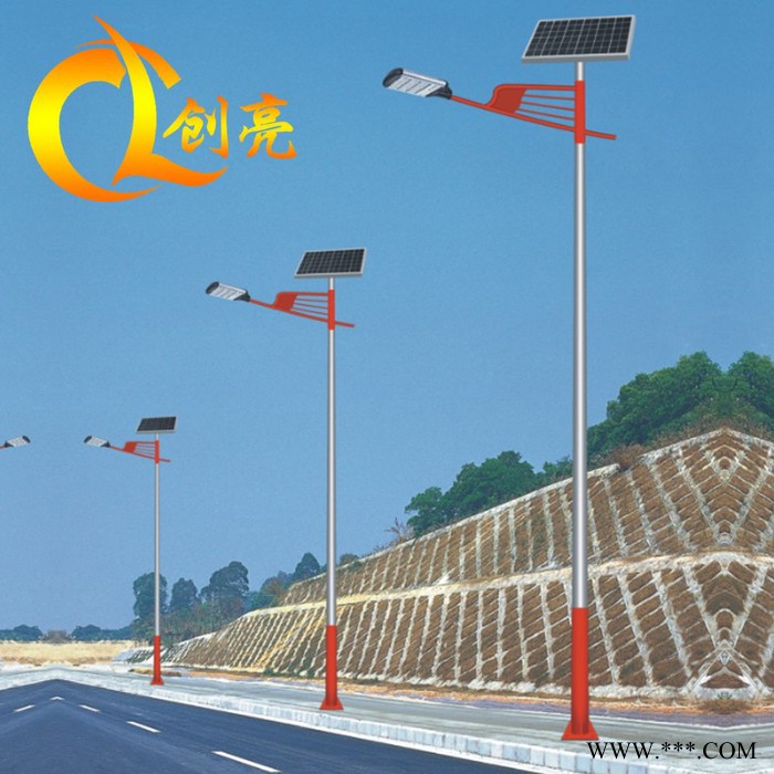 创亮户外照明CL-1585 新农村太阳能路灯 led路灯工程 6米太阳能路灯报价 厂家生产直销图5