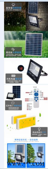 杰炜灯饰北极光投光灯 太阳能投光灯厂家图4