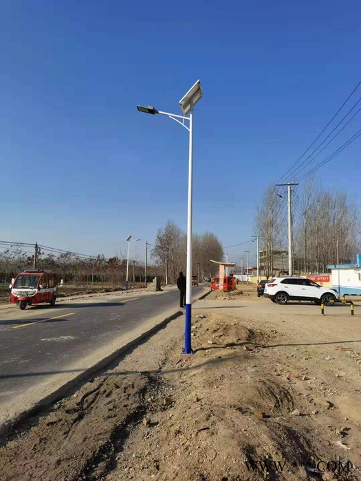 新星单臂路灯 太阳能路灯 LED路灯30瓦方形灯图4