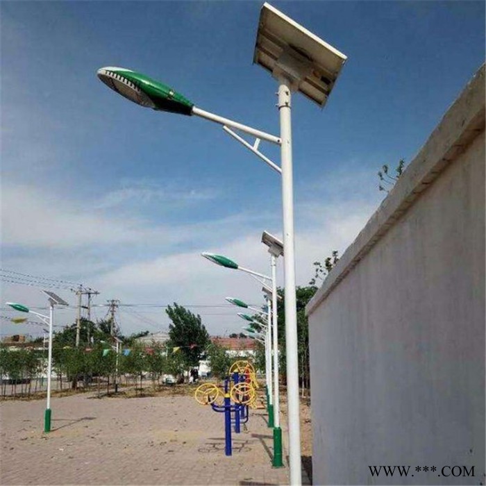 新星单臂路灯 太阳能路灯 LED路灯30瓦方形灯图3